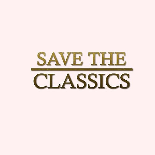 Save The Classics - Auto Aufkleber Sticker Autoaufkleber Decal Tuning Oldtimer Altes Auto Youngtimer Verbrenner Motor (gold matt)