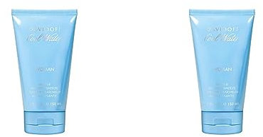 DAVIDOFF Cool Water Woman Gentle Shower Breeze, Duschgel mit blumig-frischem Duft für Frauen, 150ml (2er Pack)