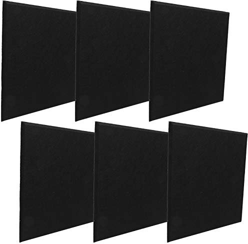Panneaux Acoustiques Insonorisants 6 Pièces, Fibre de Polyester, Réduction de L'écho, Ignifuge, Matériau de Haute qualité pour Salle de Piano, Studio D'enregistrement, Jardin