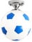 rongweiwang Kreative Kinder Jungen Schlafzimmer Dekorationsleuchten, einfach zu installierende Fußball LED Deckenleuchten für praktische Beleuchtung, Blau