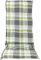 Sun Garden Hochlehner-Auflage Gartenstuhl 117 cm Grau grün gestreift, 67-2024b