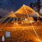 WOWDSGN 30m 300LED Solar Lichterkette für Außen & Innen - Wasserdicht, Garten und Balkon Lichterkette, Einfache Installation, Lange Leuchtdauer - Perfekt für Partybeleuchtung und Pavillon Beleuchtung