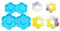 Ralondbey Epoxidharz-Form, Blume, Ohrringe, Harz, Schlüsselanhänger, Silikonform für Autoanhänger, Heimdekoration, Kristall-Epoxidharz-Form, Schmuckherstellung, Silikonformen für Harzguss