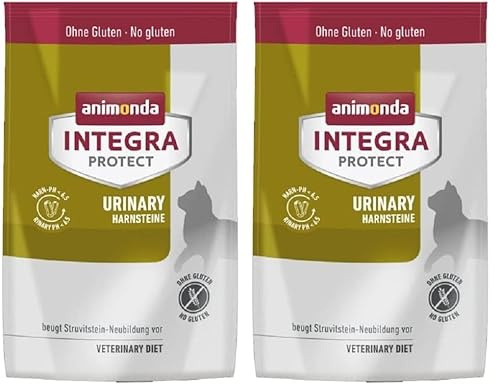 Animonda INTEGRA PROTECT Adult Urinary Struvitstein cibo secco per gatti, di alta qualità, senza cereali, cibo dietetico per gatti, 1 x 1200 g (Confezione da 2)