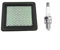 JGmotorfi Filtro dell'aria per tagliaerba HRX 537 HRX476 Kit di manutenzione per scintilla, efficace filtrazione dell'aria, facile installazione, funzionamento senza intoppi