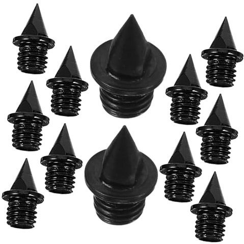 Gogogmee 20stücke Carbon Stahl Ersatz-Spikes Für Leichtathletik-Schuhe Konische Kurze Laufschuh-Spikes Geeignet Für Sprint Golf Outdoor-Sport Inkl Spike-Wrench Zum Einfachen Wechseln