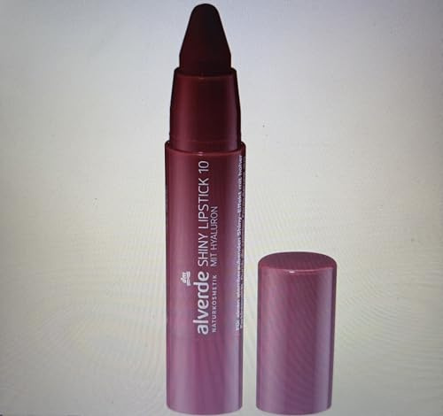 alverde NATURKOSMETIK Lippenstift Shiny 10, 2,8 g