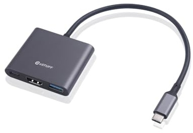 eSTUFF USB-C AV Multiport Hub USB-C 3.2 Gen 1, 0.2m, ES623001