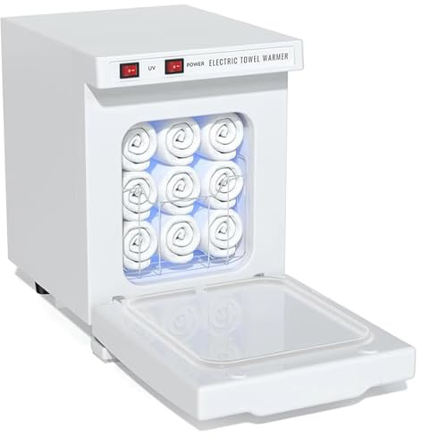NGTFDCP Scaldasalviette, Scaldasalviette Elettrico Mini Riscaldato da 5 Litri, Riscaldamento Caldo per Trattamenti per Il Viso del Salone di Bellezza Spa Barbiere Estetista,per Coperte da Accappatoio