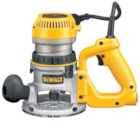 DEWALT Router, Variable Speed, D-Handle, Soft Start, 2-1/4 HP (DW618D)