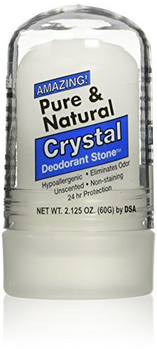 Thai Deodorant Stone - Pure And Natural Crystal Mini Stick - 2 oz