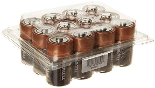 Duracell Pilas Tipo D (12 Unidades)