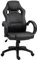Vinsetto Gaming Chair Faux Leather Swivel Computer Racing Gamer Desk Chair for Home Office with Wheels, Black
