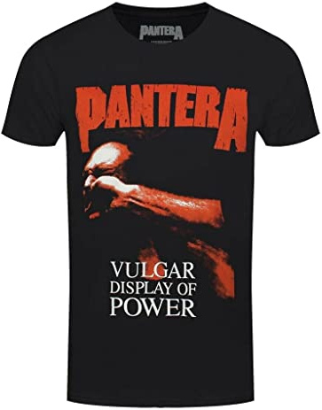 Pantera Men's Red Vulgar Short Sleeve T-Shirt