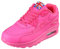 PADGENE Chaussures de Course à Coussin, Tricot Femme Chaussures de Course de Voyage Décontracté, Baskets Course Gym Fitness, Chaussures de Sport de Mode en Plein, A - Rose Classique, 38 EU