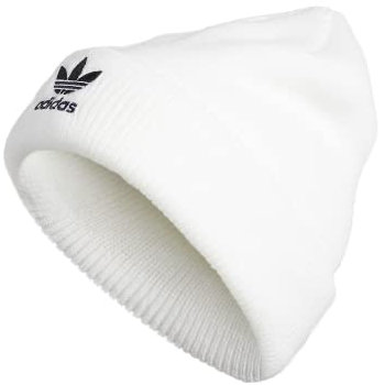 adidas Originals Damen Trefoil Beanie, Weiss/opulenter Garten, Einheitsgröße