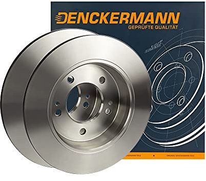 Denckermann Bremsscheiben Hinten Voll Ø 302Mm | 2X B130731
