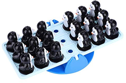 Penguin Balance Seesaw Toy, Creative Balance Seesaw Game Multiplayer Intelligence Development Brain Teaser Toys for Kids