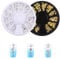 Nail Art Decoration, 2 Boxes Metal 3D Ocean Nail Studs Star Starfish Shell 12 Grid Mixed Sizes Nail Art Decor (2 Count (Pack of 1))
