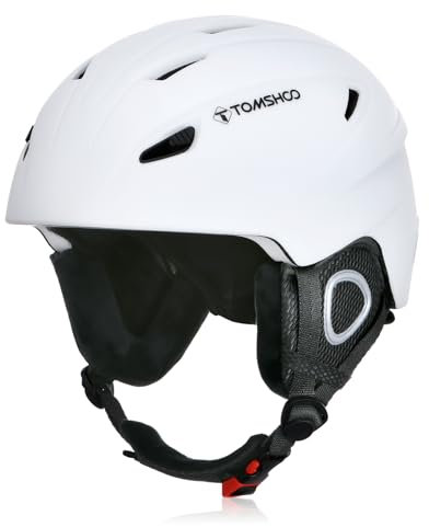 TOM SHOO Skihelm Herren Damen, Skihelm Erwachsene Unisex Sicherer, Snowboard Helm