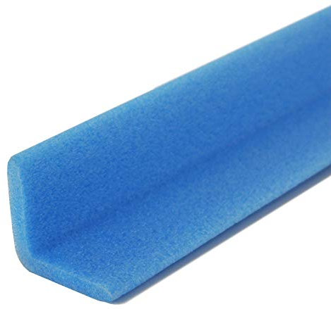 10 Schaumprofile L - Form 50mm | Stärke: 7mm | Länge: 2m