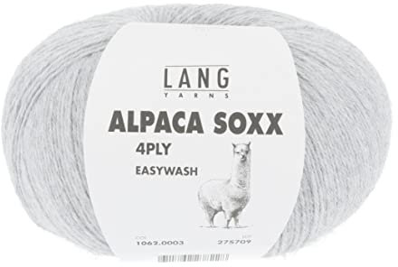 Lang Yarns Alpaca Soxx 4-ply 1062.0003 - Hellgrau