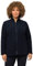 Ulla Popken Damen Fleecejacke, Baukastensystem, Innenjacke, Stehkragen Sweatshirt, Marine, 58-60 EU