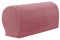 YSLJW Armlehnenbezüge, Jacquard Elastische Waschbar Couch Armlehnenschoner Armlehnenbezug Für Sessel Sofa (Rosa,2 Pcs)