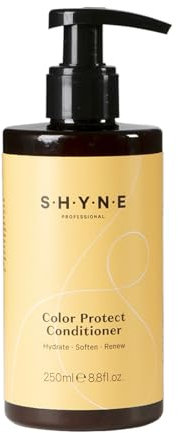 SHYNE - Color Protect Conditioner - Spülung für coloriertes und natürliches Haar, für lang anhaltenden Glanz, ohne Silikon, ohne Sulfate, ohne Parabene
