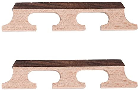 Josenidny 2 StüCk Banjo BrüCke 5-Saiter Ahorn Banjo Bridge ZubehöR