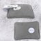 URCHOICE Rechargeable Electric Hot Water Bottle | Cozy U-Neck Heat Pad | Fast Heating for Relaxation & Massage - Microwavable, Reusable(Grey)