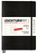 LEUCHTTURM1917 367787 Wochenkalender & Notizbuch Medium (A5) 2024, Softcover, Schwarz, Deutsch, 12 Monate