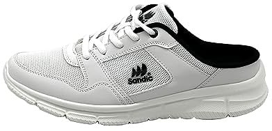 Ablovo® Damen Herren Pantoletten Sandalette Slipper Sabots Sneaker Freizeit