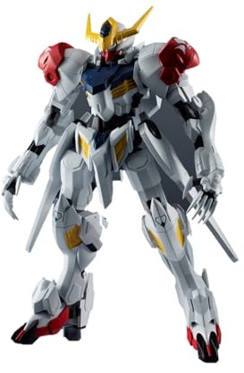 TAMASHII NATIONS - Mobile Suit Gundam Iron-Blooded Orphans - ASW-G-08 Gundam Barbatos Lupus, Bandai Spirits Gundam Universe Action Figur | Gundam Universe Mobile Suit Gundam Iron-Blooded Orphans 6 Inch Action Figure Robot Spirits - ASW-G-08 Barbatos Lupus GU-35