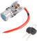 rockible Battery Box Safety Lock Battery Cylinder Lock Ignition Switch Electric Bikes Tricycle Waterproof Biking Battery Cylinder Lock