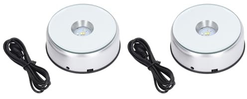 TOPINCN Turner Cup Drehbarer Präsentationsständer für Glitzerbecher, 360-Grad-automatische Stummschaltung, Drehbarer Drehteller für Fotoprodukte, Becherherstellung, Zubehör, Spinner