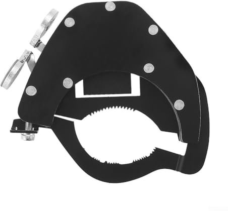 ReachMall Motorcycle Throttle Lock, Motorcycle Cruise Control Clamp, Adjustable Throttle Lock Assist Retainer, Throttle Motorcycle Cruise Assist(At the top)