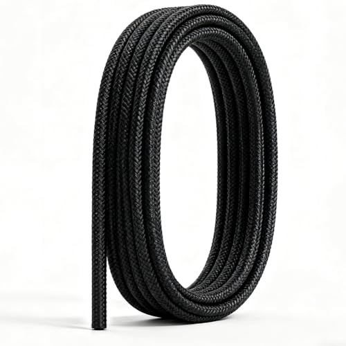 8AN Braided Hose - 500 PSI Push Lock Hose 2000 PSI High Pressure for Fuel Brake Turbo Systems High Temp & Oil Resistant 10FT