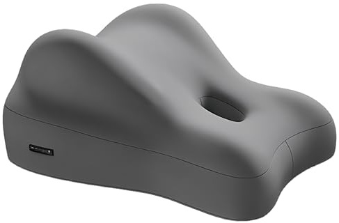 Paarkissen aus Memory-Schaum, für Paare, ergonomisches Kissen aus Memory-Schaum, Stützkissen für Gesäß und Gesäß (dunkelgrau)