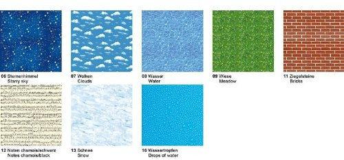 Scrapbook paperFotokarton, 12x12, 5BL. WIESE