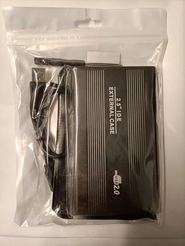 Générique Boitier en Aluminium USB 2.0 pour Disque Dur Externe IDE 2.5