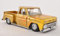 Chevrolet C-10 Stepside Pick Up Low Rider, gold/Dekor, 1965, Modellauto, Fertigmodell, Sun Star 1:18