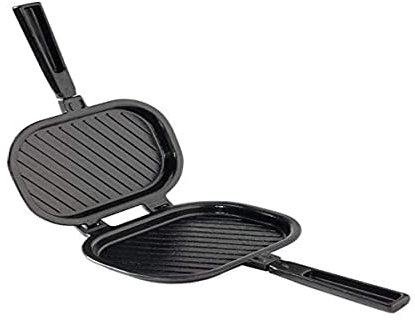 Nordic Ware Prensa para parrilla sándwich, talla única, color negro