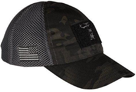Nine Line Mesh Back Hat mit Dropline Logo Verstellbare Trucker Baseball Cap Gestickte Amerikanische Flagge Unisex Mütze USA Made