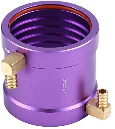 RC Wasserkühlungsjacke, Metall RC Motor wassergekühlte Ummantelung für 3650/3660 RC Boot Schiff Motor Fernbedienung Zubehörteil