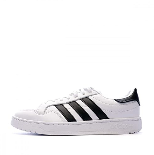 adidas Herren Team Court Sneaker, Cloud White/Core Black/Cloud White, 46 EU