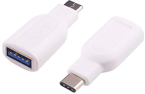PremiumCord Adaptador USB 3.1 C a USB 3.0 A Macho a Hembra OTG Blanco