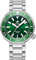 ADDIESDIVE taucheruhr Herren NH35A Automatik Automatikuhr 100bar wasserdicht Armbanduhren Mit Saphirglas Edelstahlarmband (Green)