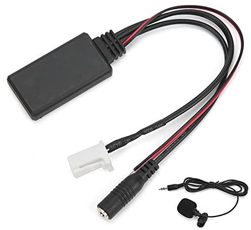 Microphone de Voiture Bluetooth Audio Adaptateur D'entrée AUX Appel Téléphonique Intelligent Adaptateur de Câblage Mains Libres Compatible avec Suzuki Swift/Vitra/Jimni
