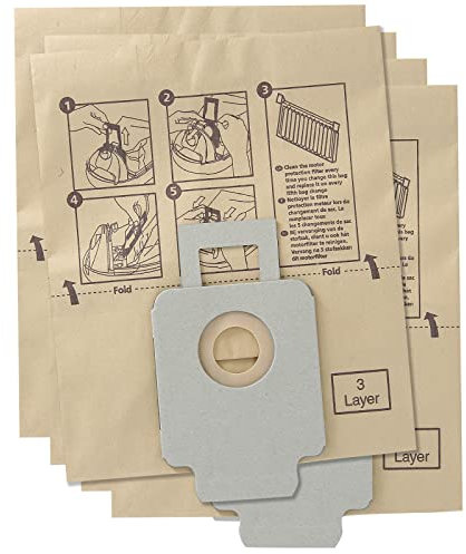 Masterpart 5 x Replacement Vacuum Cleaner Paper Dust Bags compatible with Goblin Aztec 340 Series